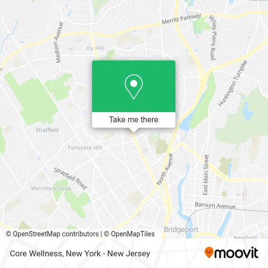 Core Wellness map