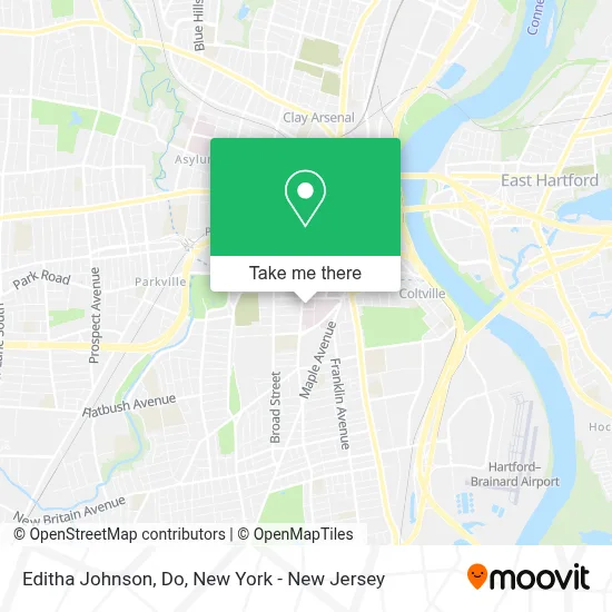 Editha Johnson, Do map