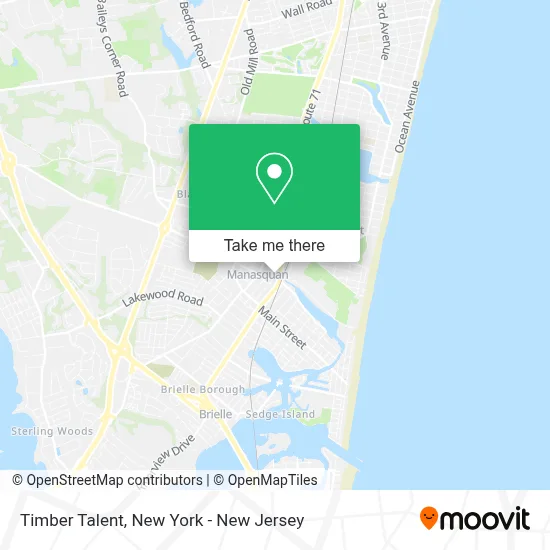 Timber Talent map