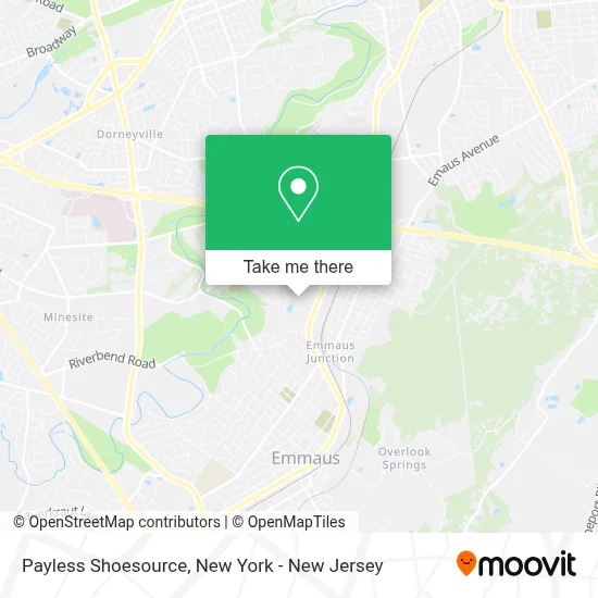 Payless Shoesource map
