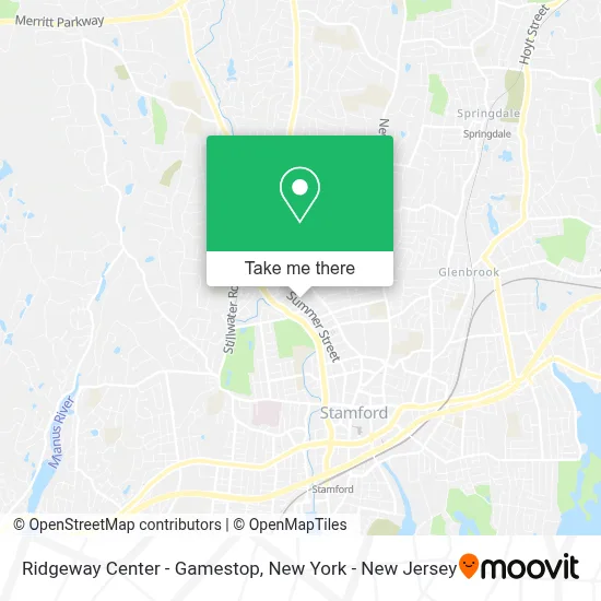 Ridgeway Center - Gamestop map
