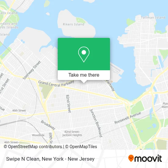 Swipe N Clean map