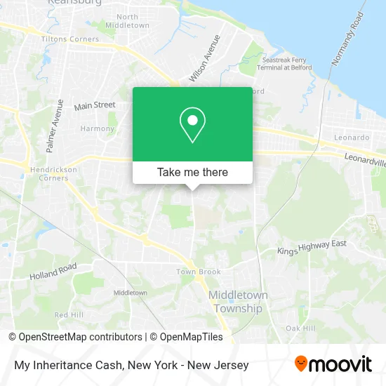My Inheritance Cash map