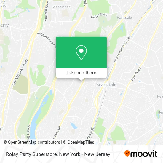 Rojay Party Superstore map