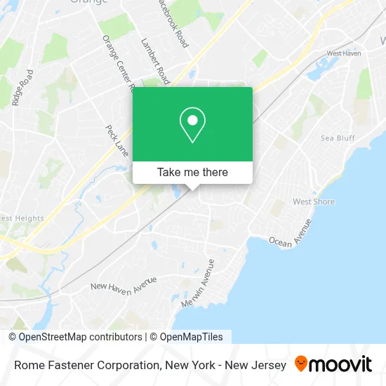 Rome Fastener Corporation map
