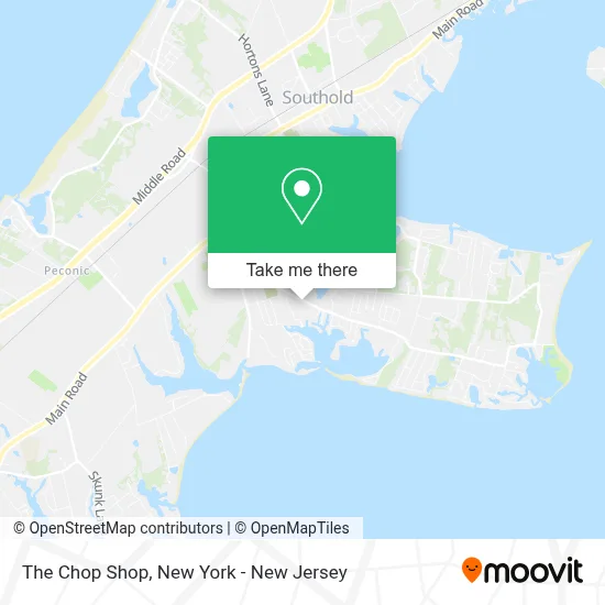 The Chop Shop map