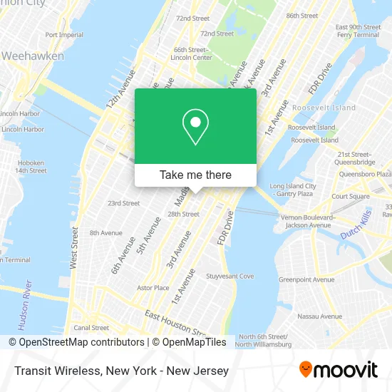 Transit Wireless map