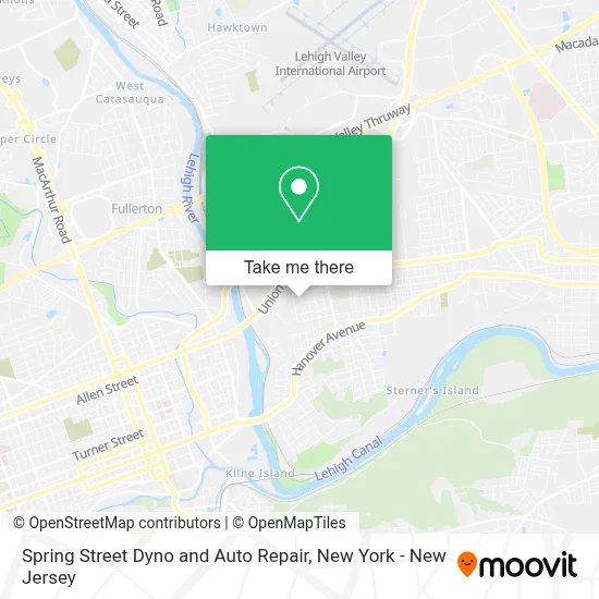 Spring Street Dyno and Auto Repair map