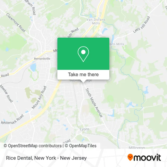 Rice Dental map