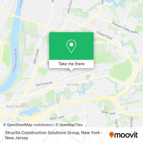 Structis Construction Solutions Group map