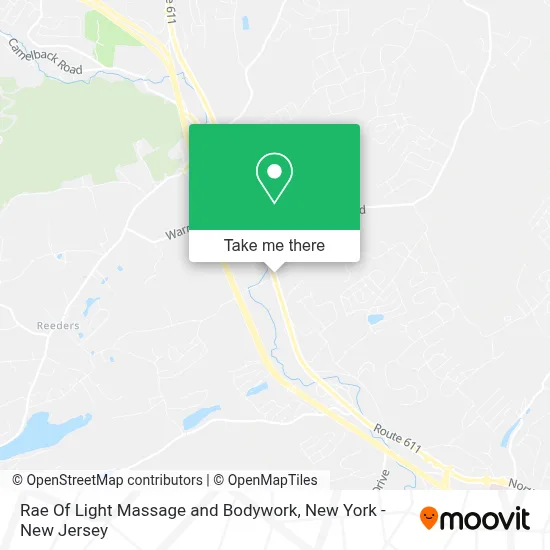Rae Of Light Massage and Bodywork map