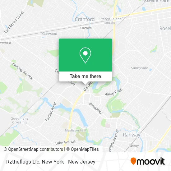 Rztheflags Llc map