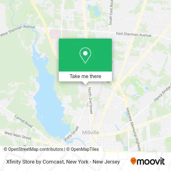 Xfinity Store by Comcast map