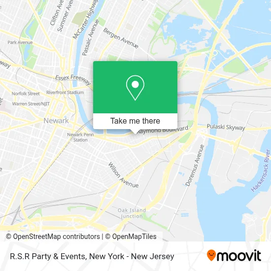R.S.R Party & Events map