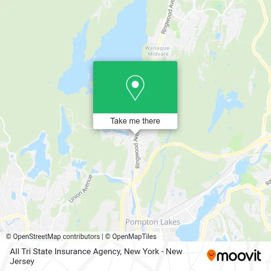 All Tri State Insurance Agency map