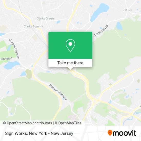 Sign Works map