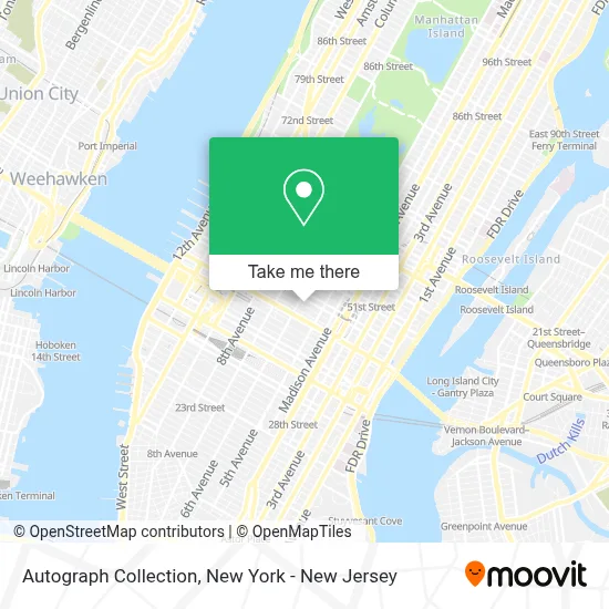 Autograph Collection map