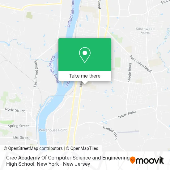 Crec Academy Of Computer Science and Engineering High School map