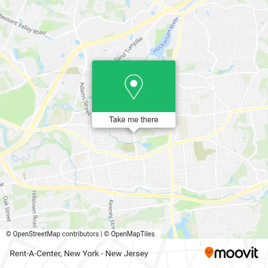 Rent-A-Center map