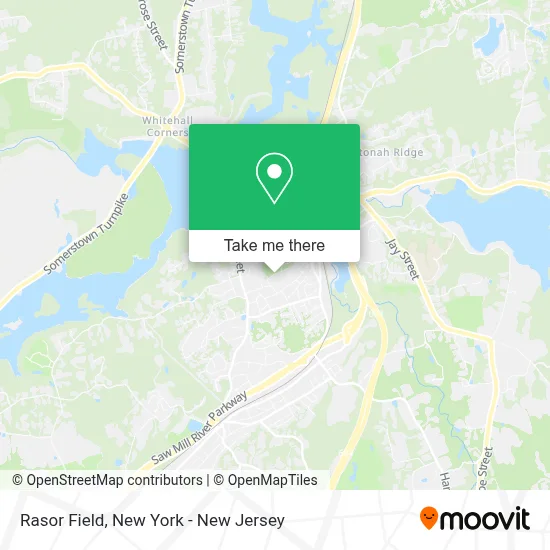 Rasor Field map