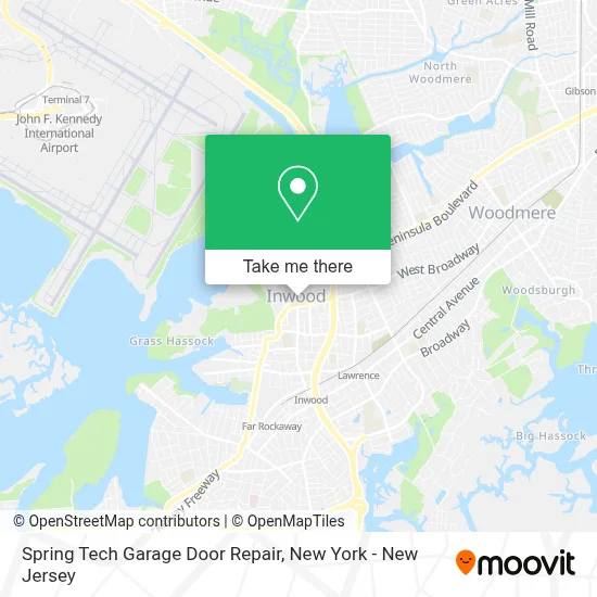 Spring Tech Garage Door Repair map