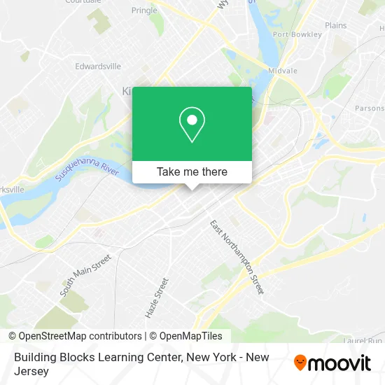 Building Blocks Learning Center map