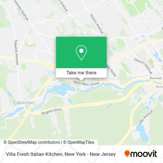 Villa Fresh Italian Kitchen map