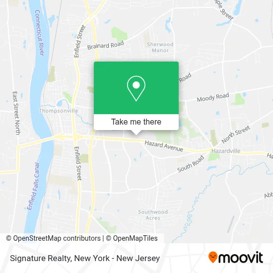 Signature Realty map