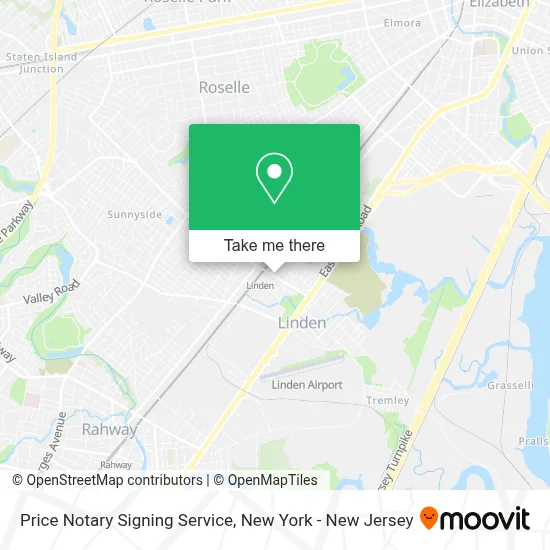 Price Notary Signing Service map