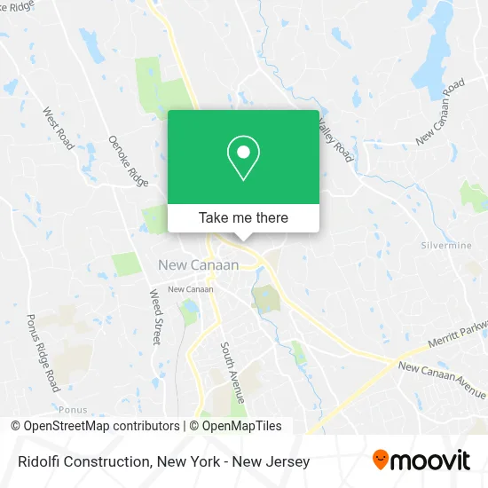Ridolfi Construction map