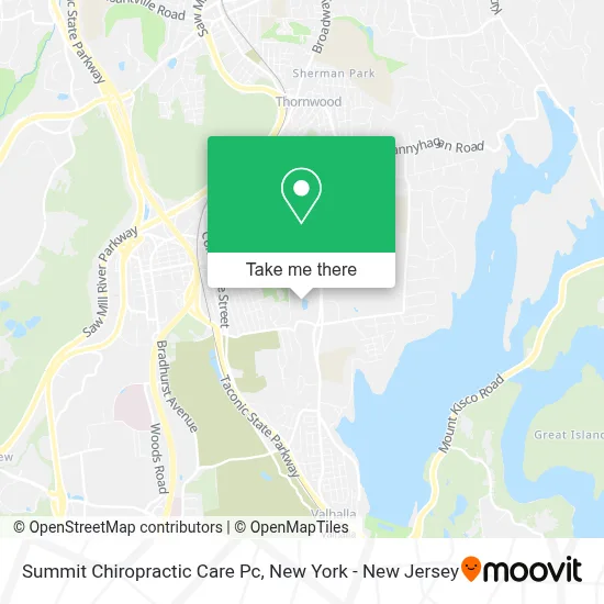 Summit Chiropractic Care Pc map
