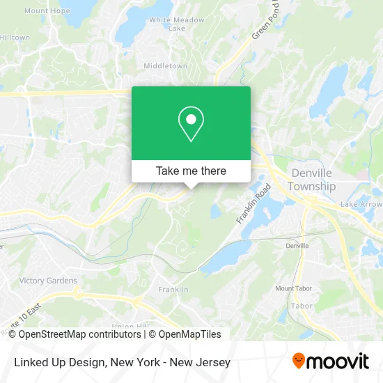 Linked Up Design map