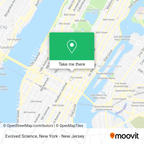 Evolved Science map