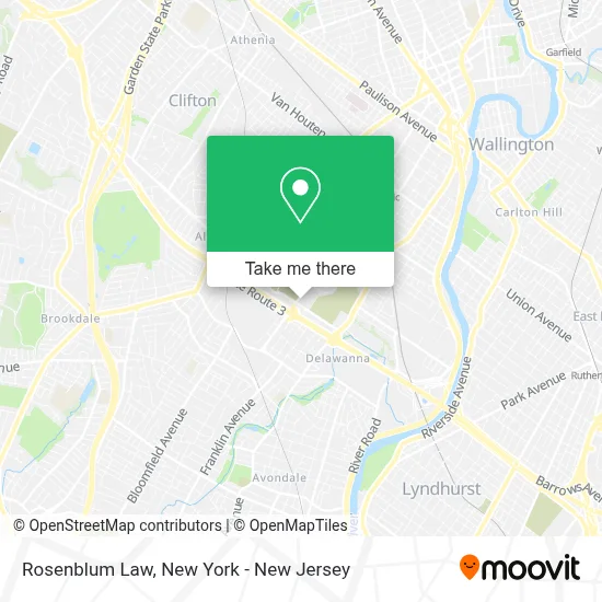 Rosenblum Law map