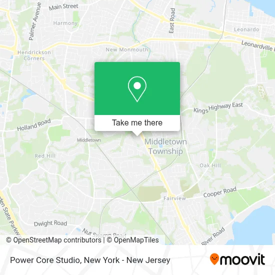 Power Core Studio map