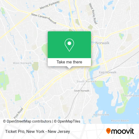 Ticket Pro map