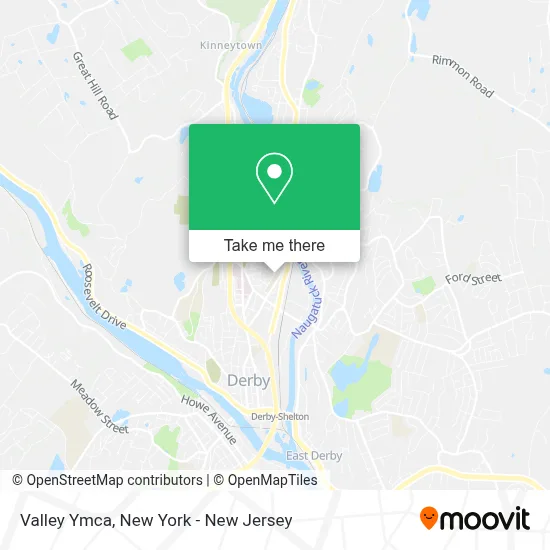 Valley Ymca map