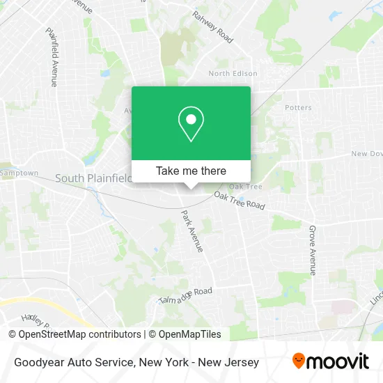 Goodyear Auto Service map