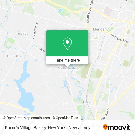 Rocco's Village Bakery map