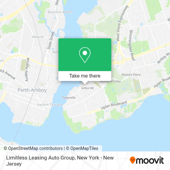 Limitless Leasing Auto Group map