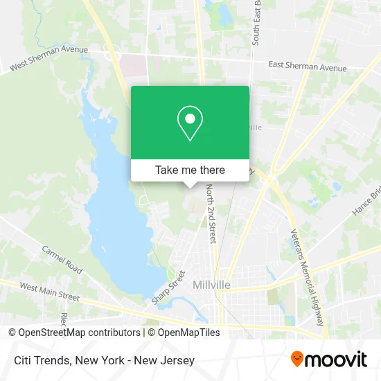 Citi Trends map