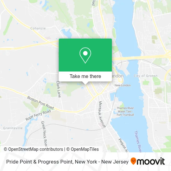 Pride Point & Progress Point map