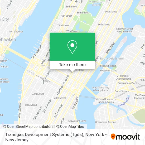 Transgas Development Systems (Tgds) map