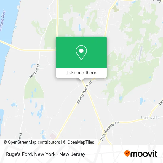 Ruge's Ford map