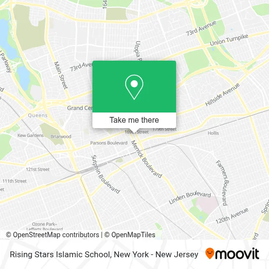 Rising Stars Islamic School map