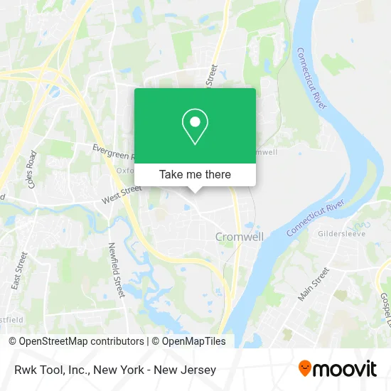 Rwk Tool, Inc. map