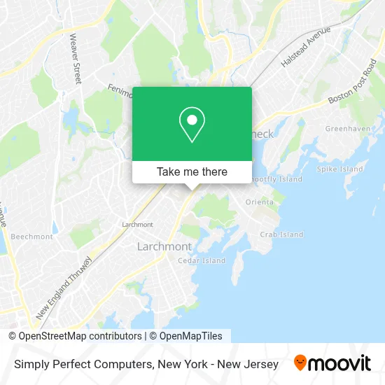 Simply Perfect Computers map