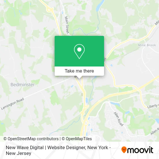 New Wave Digital | Website Designer map