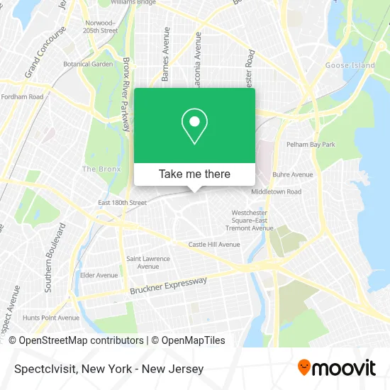 Spectclvisit map
