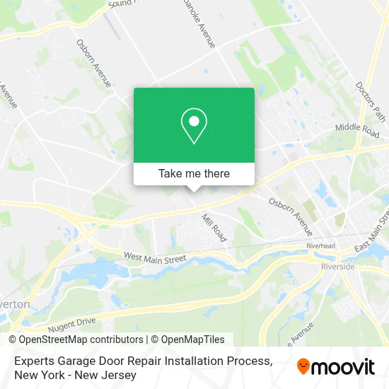 Experts Garage Door Repair Installation Process map